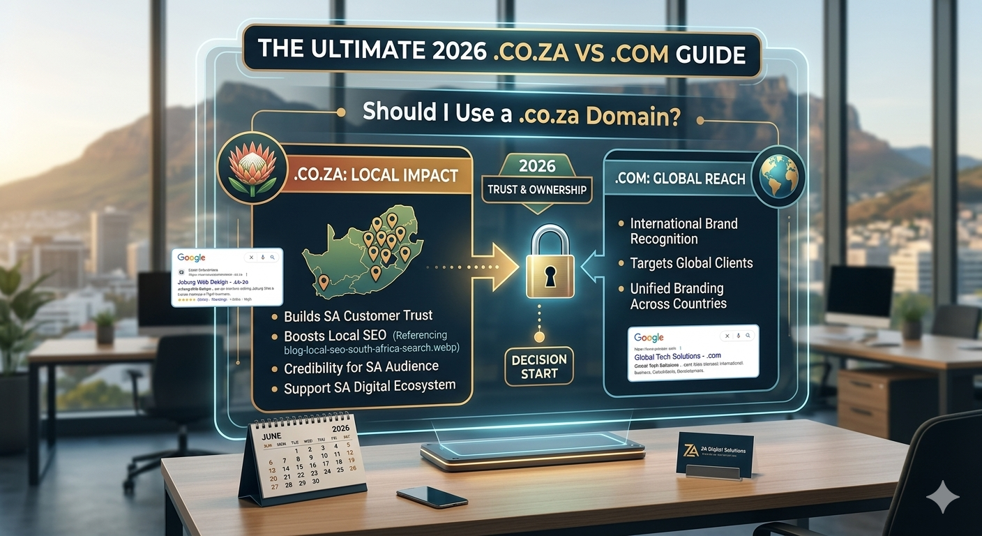 Should I use a .co.za domain for my South African business?